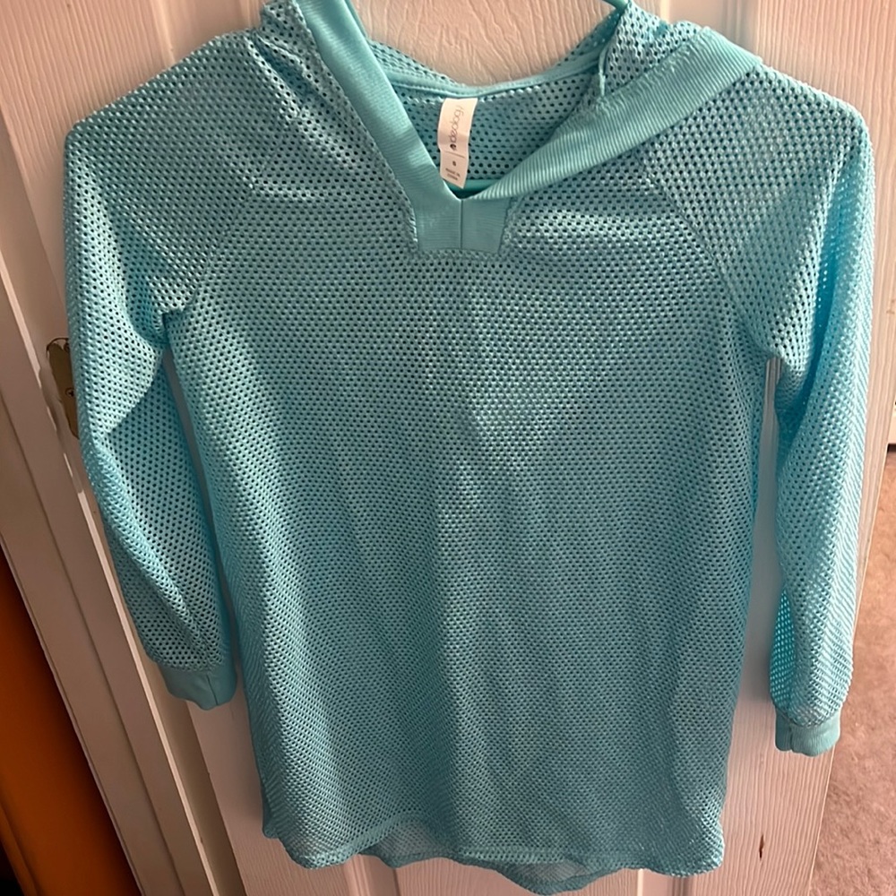 Girls mesh beach cover up size S